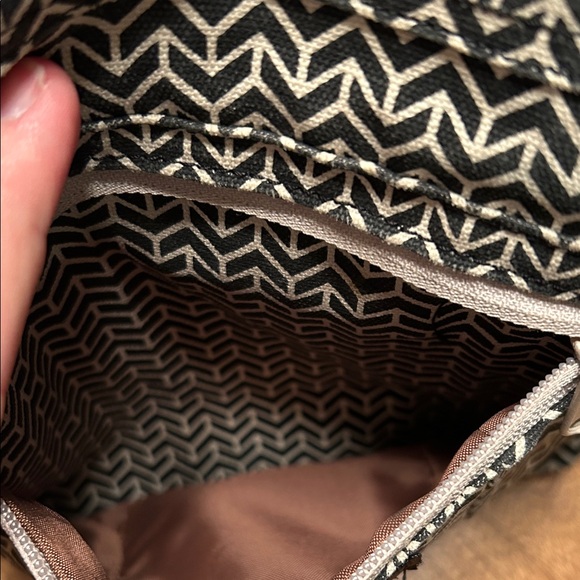 Kavu Black and White Patterned Belt Bag - Picture 3 of 14